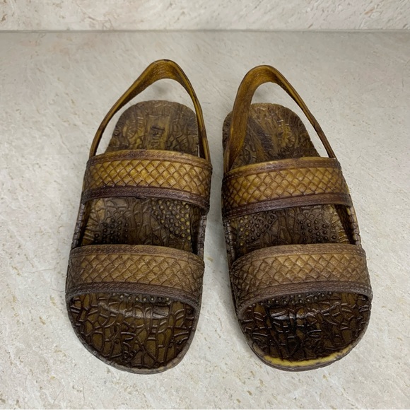 J-Slips Classic Hawaiian Baby Toddler Sandals with Back Strap - Picture 2 of 9